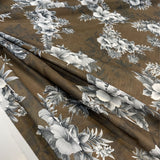 Tissu Voile, Coton et Soie - Floral, Tivion