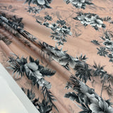 Tissu Voile, Coton et Soie - Floral, Tivion