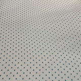 Tissu Voile, Coton et Soie - pois gris, Tivion