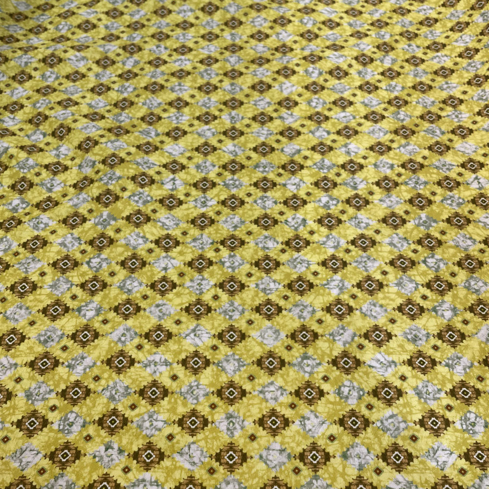 Tissu Jacquard, Coton - Géométrique, Plaza