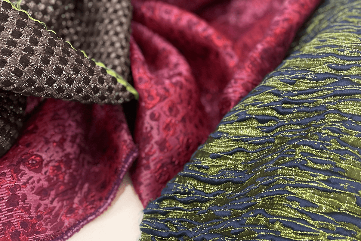 Jacquard inoubliable tissage