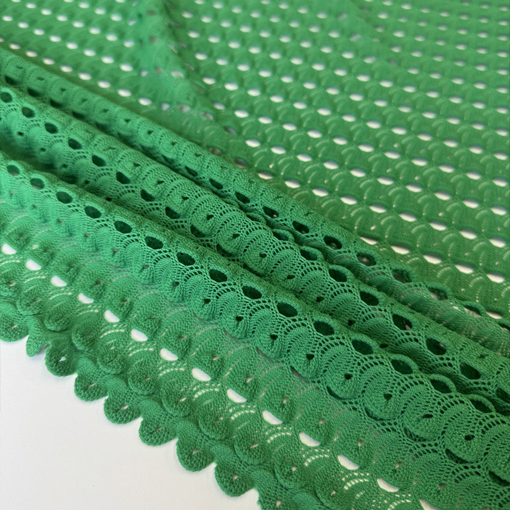 Tissu Maille Crochet, Coton - Ombrella