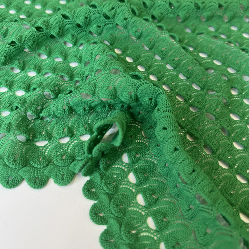 Tissu Maille Crochet, Coton - Ombrella