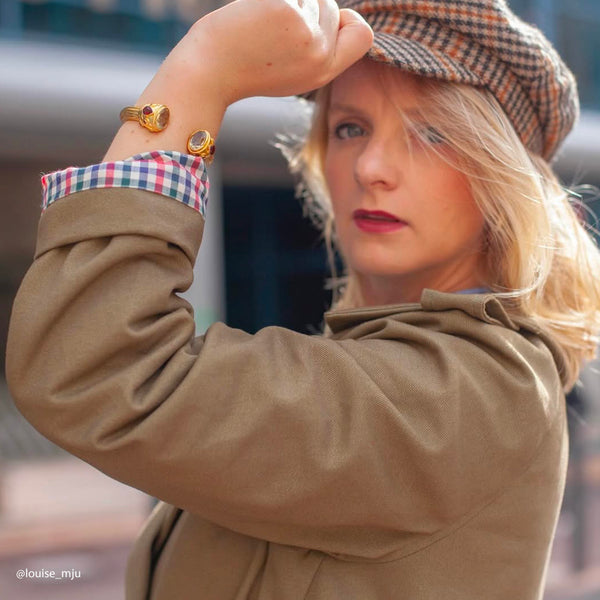 Tissu Sergé Gabardine, Coton - Divers col, Ambrosia