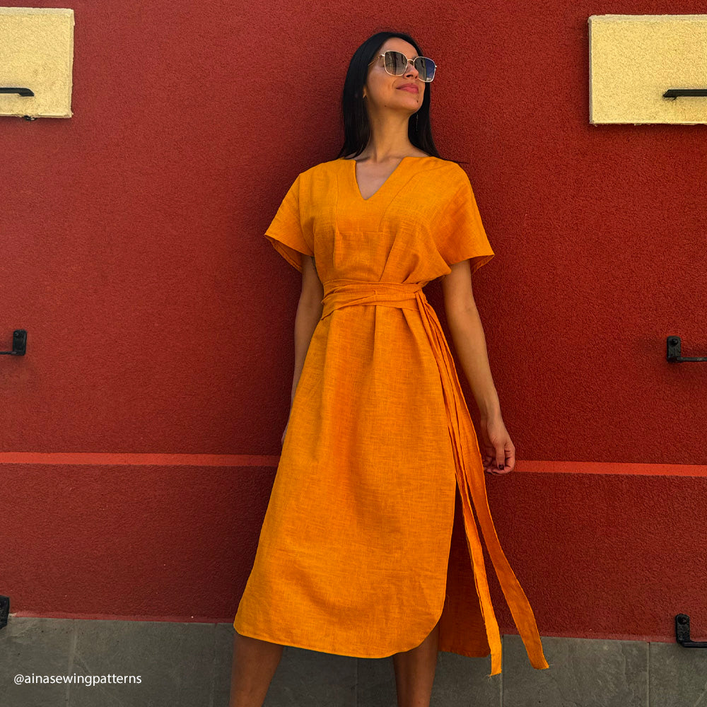 Tissu Ramie - Divers col, Armeno