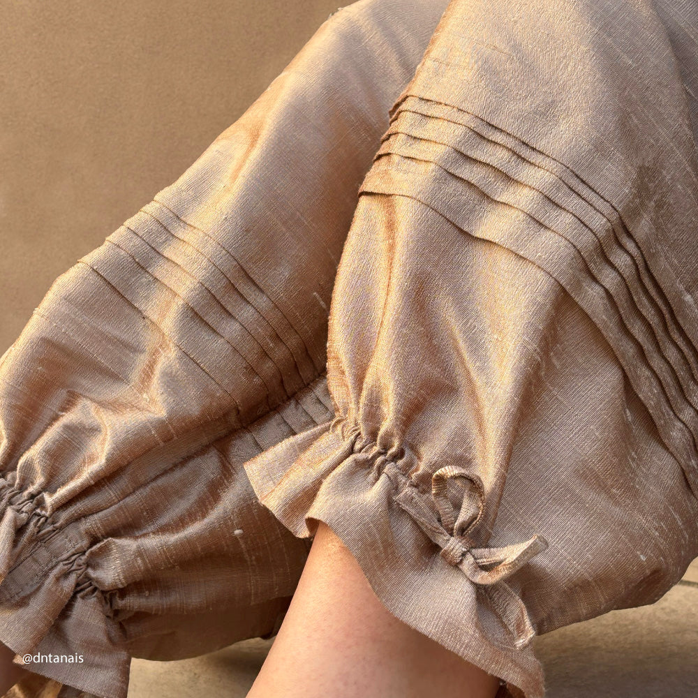 Tissu Shantung, soie - Carmen