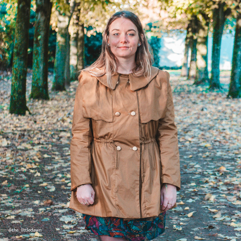 Tissu Coton - Enduit, Montaigne