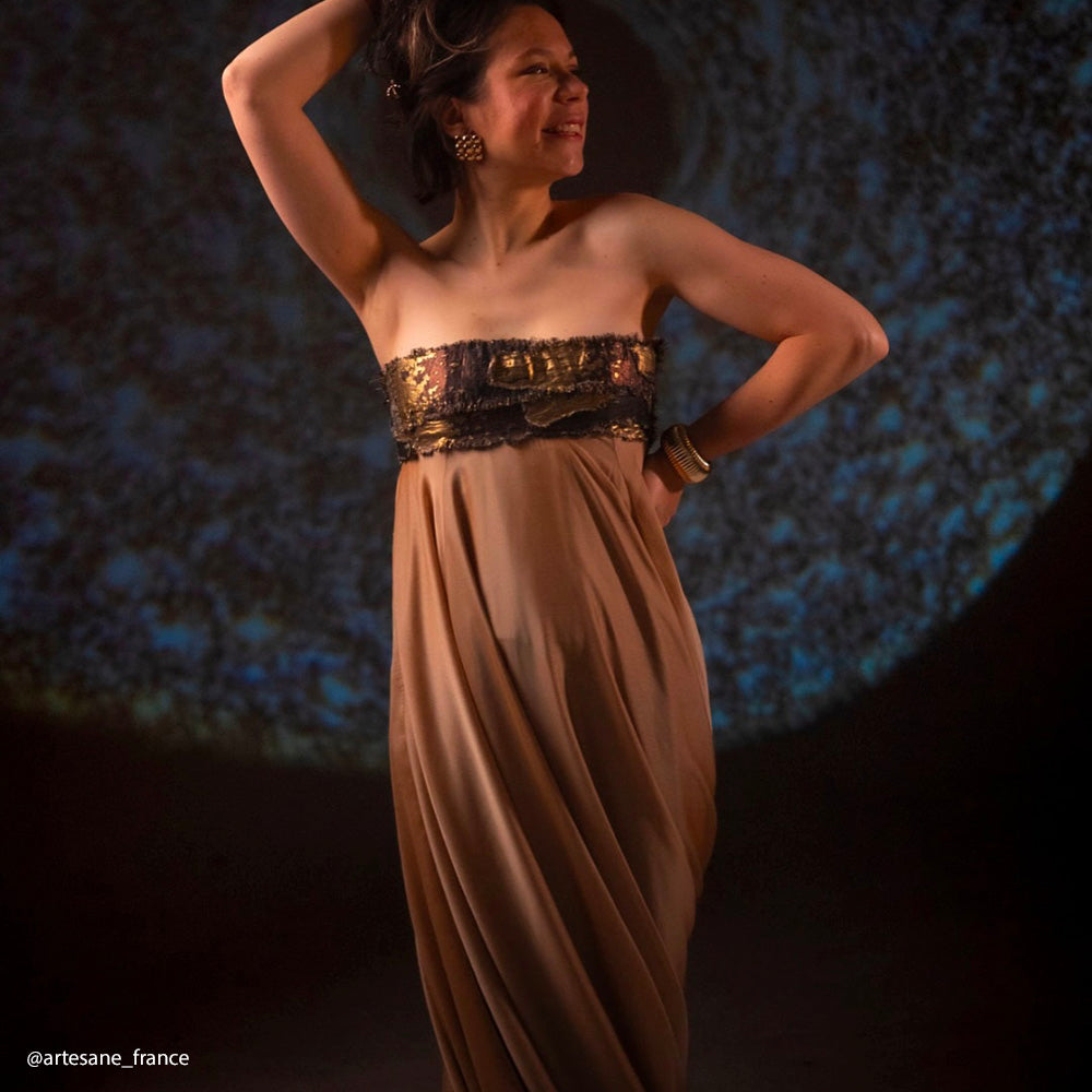 Tissu Mousseline, Polyester - Enduit Divers col, Frazerio