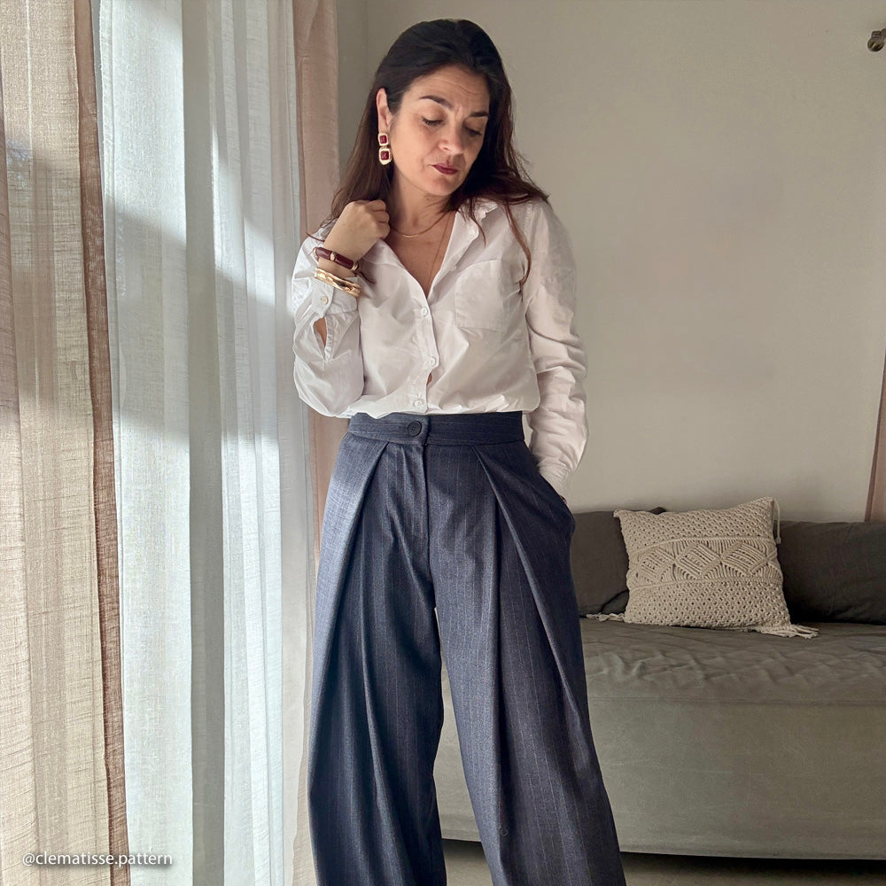 Tissu Tailleur Stretch, Laine Vierge - Pavia