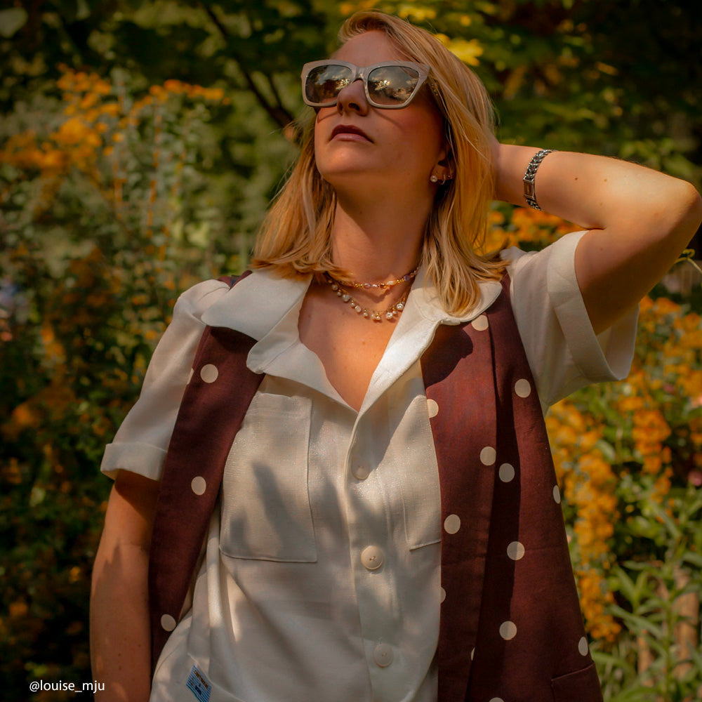 Tissu Lin Viscose - Divers Coloris, Petal