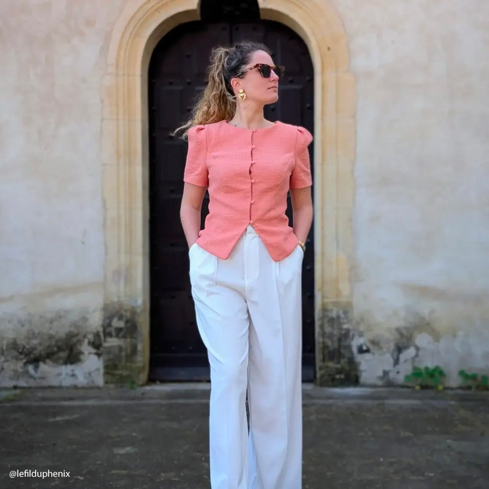 Tissu Tailleur Double Crêpe, Viscose - Porsce