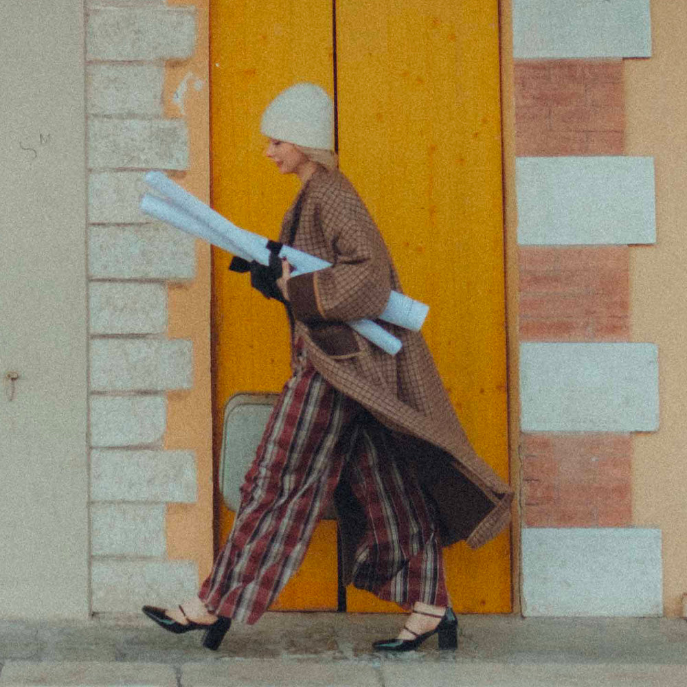 Tissu Popeline, Coton - Carreaux, Quadri