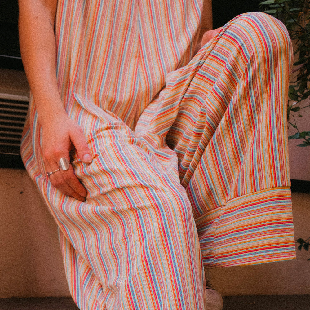 Tissu Maille Jersey - Rayé, Trepa