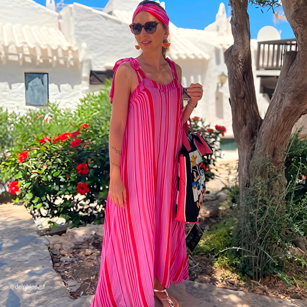 Tissu Crêpe Georgette, Soie - Rayé Pois, Miracolo