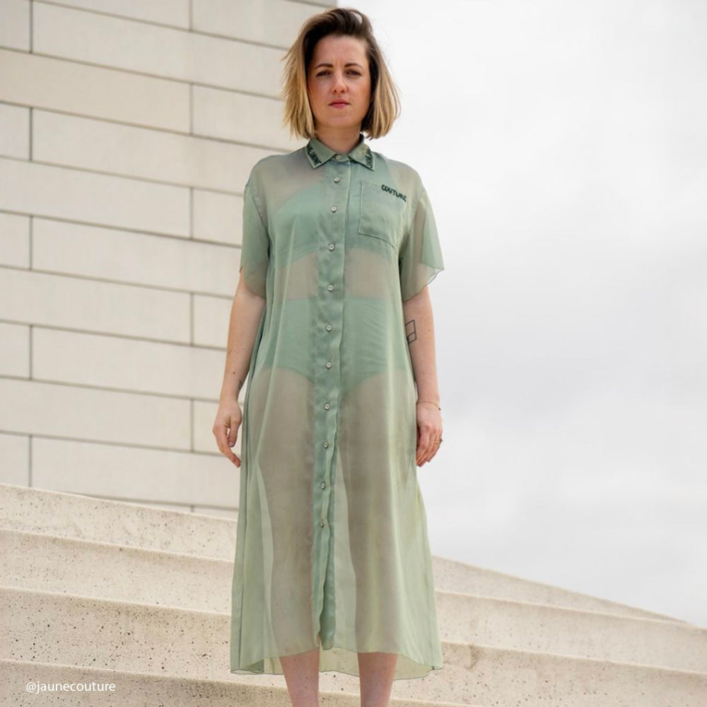 Tissu Mousseline Changeante - Divers col, Lampo