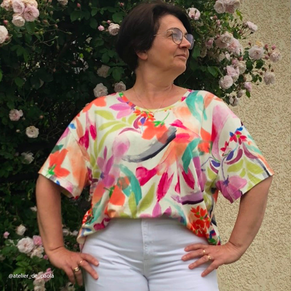 Tissu Maille Jersey, Viscose - Verbania