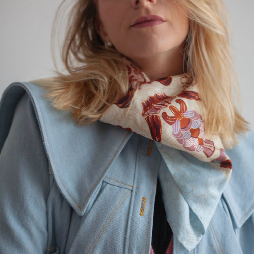 Tissu Denim Lourd, Coton - Yellow Selvedge Délavé, Rimino