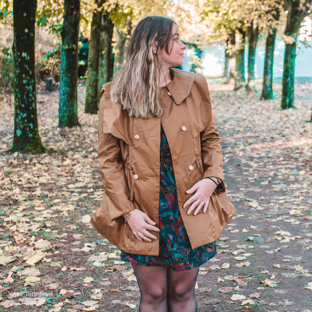 Tissu Coton - Enduit, Montaigne