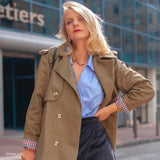 Tissu Sergé Gabardine, Coton - Divers col, Ambrosia