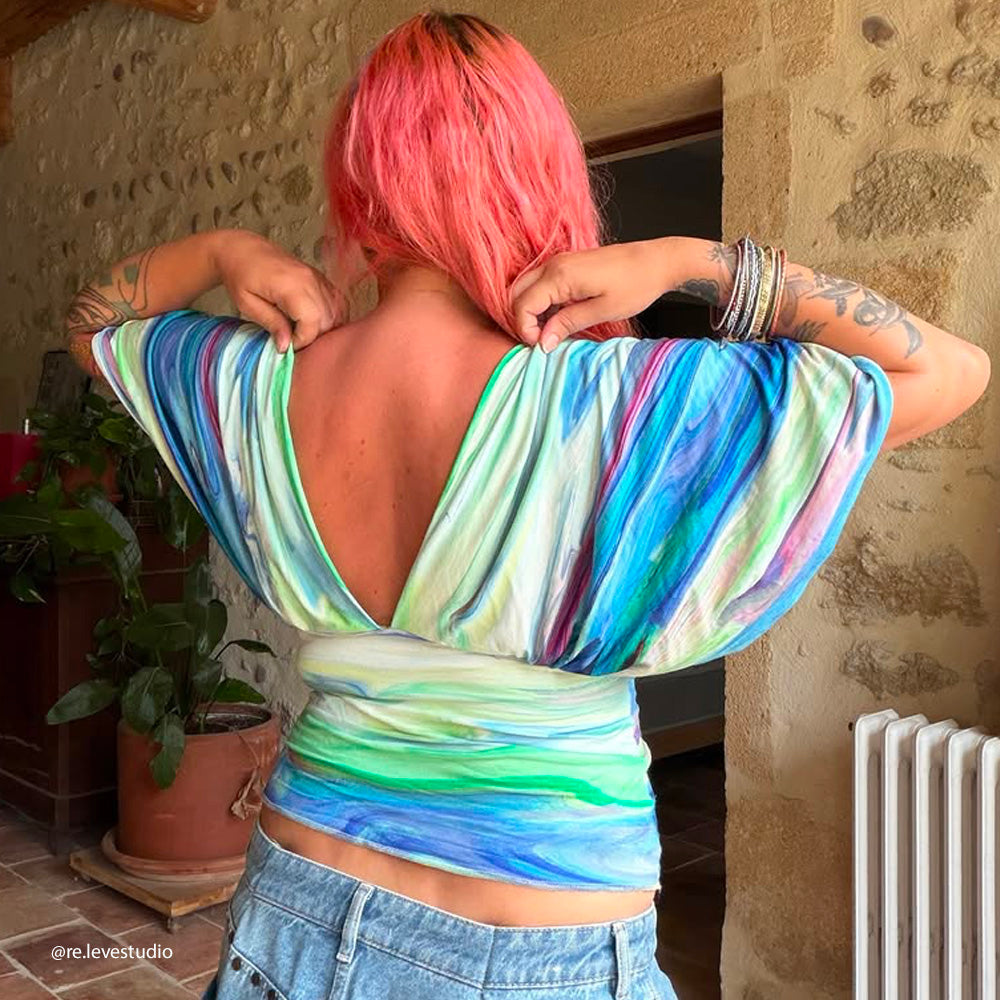 Tissu Maille Jersey, Viscose - Gessi