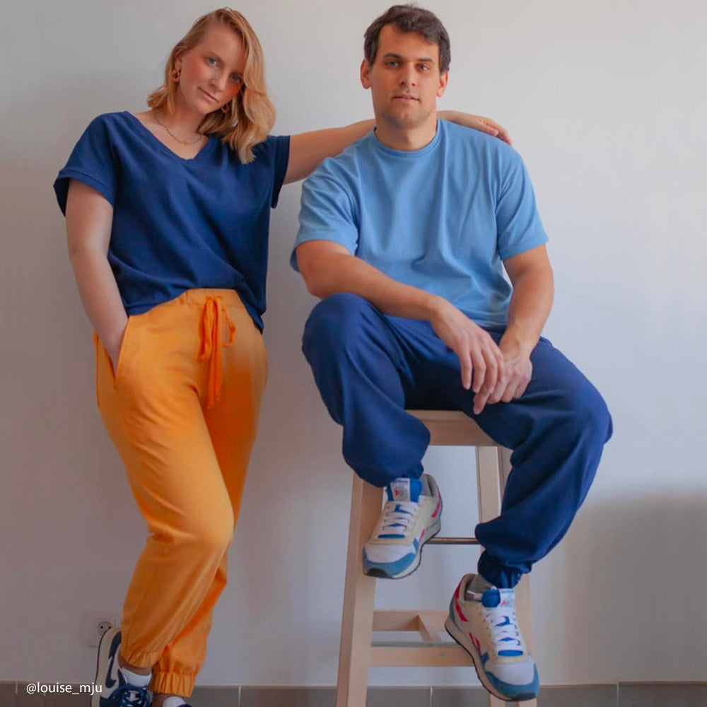 Tissu Jersey, Coton Bio - Différents coloris, Gualdo