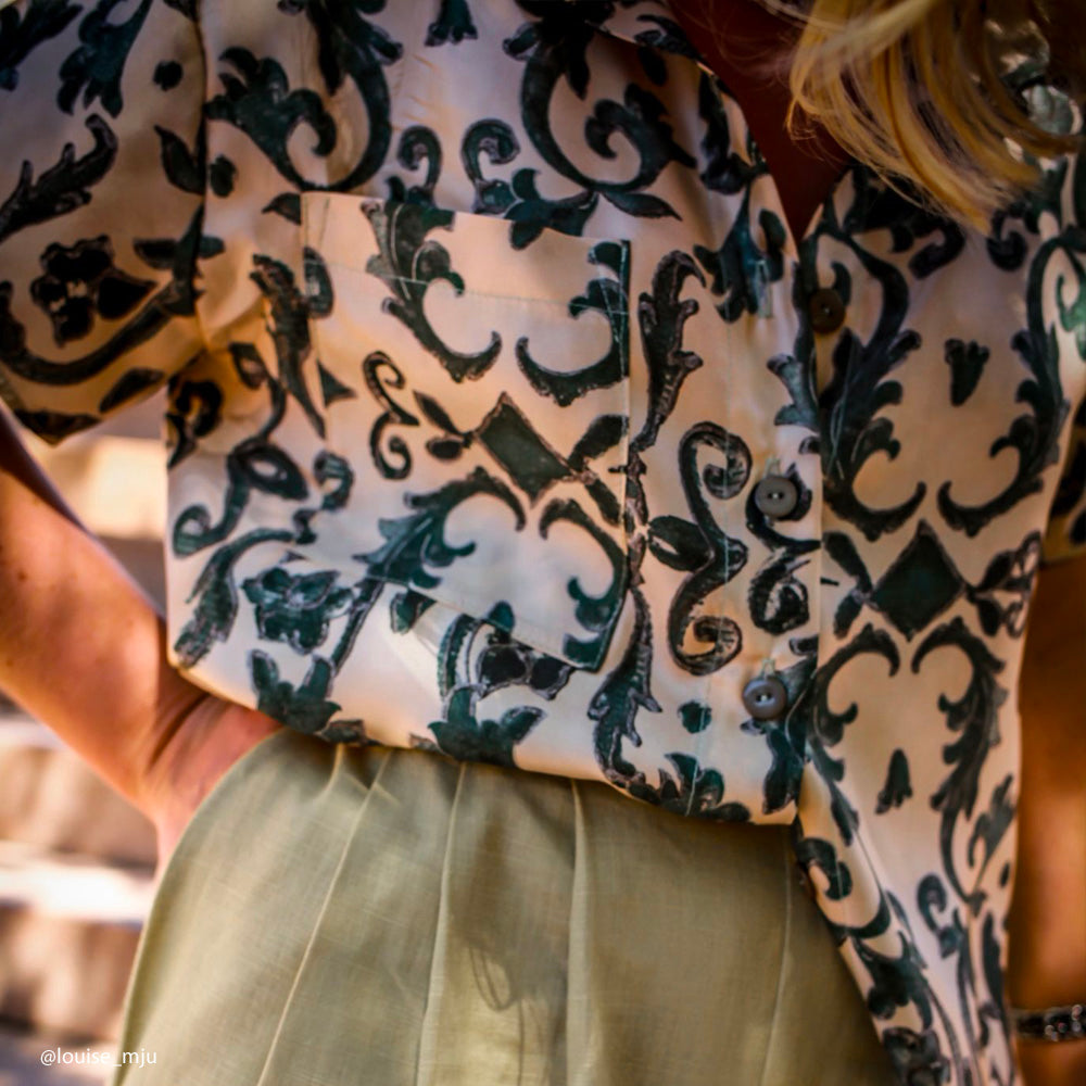 Tissu Twill, Soie - Cachemire, Guccio