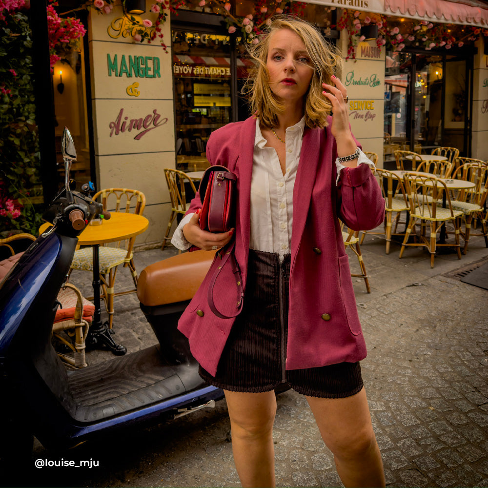 Tissu Velours Côtelé, Stretch Viscose Coton - Divers col, Cenni