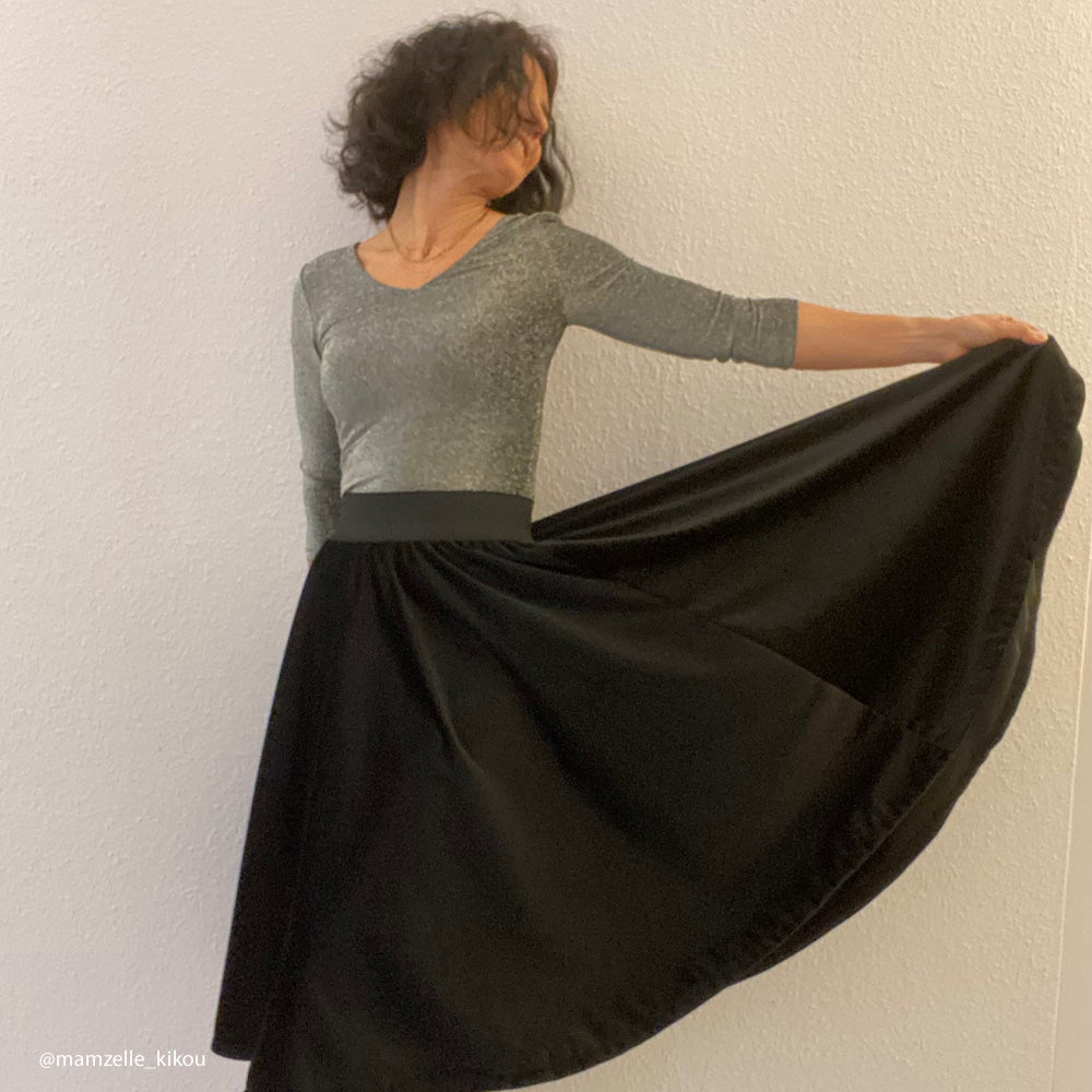 Tissu Velours Lisse - Divers col, Lucido