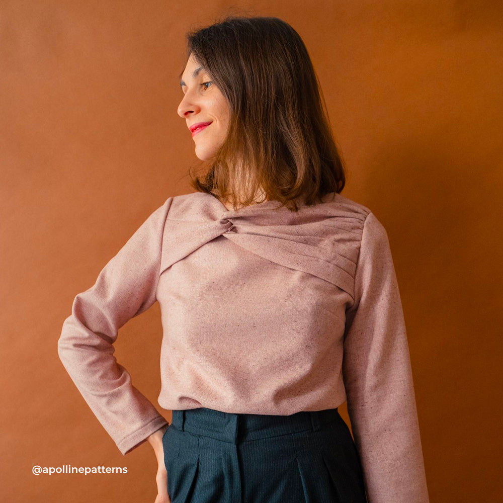 Tissu Tweed Tailleur, Laine - Métallisé, Lena