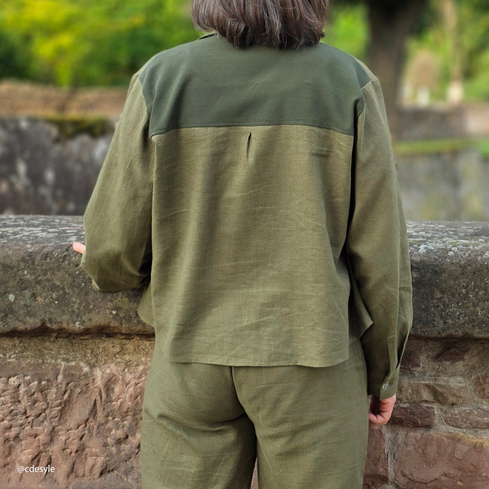 Tissu Ramie - Divers col, Armeno