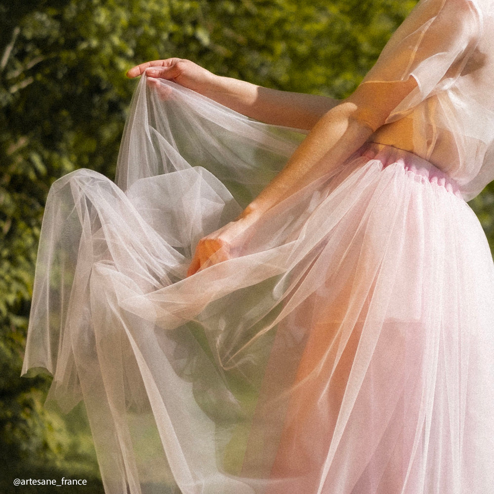 Tissu tulle illusion - Divers col, Tosca