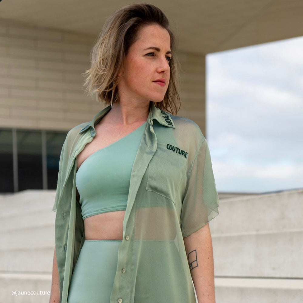 Tissu Mousseline Changeante - Divers col, Lampo