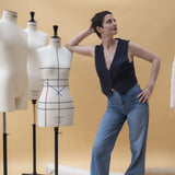 Kit Couture CAP Tailleur, Double crêpe Viscose - Gilet Annie