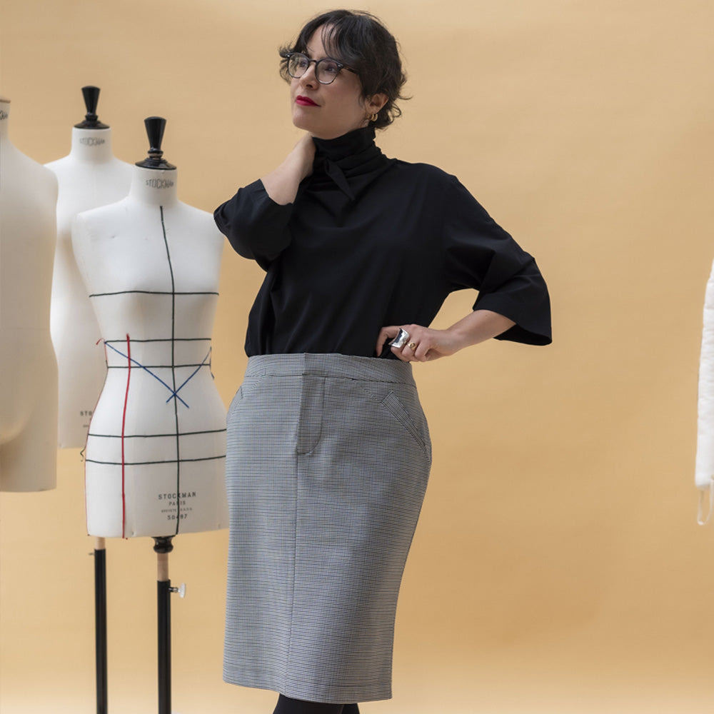 Kit Couture CAP Tailleur, Tailleur Stretch - Jupe Grace