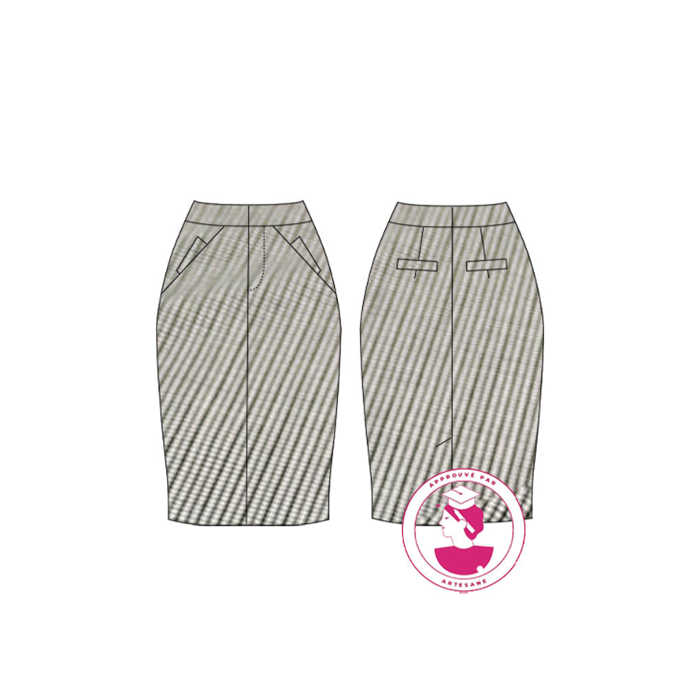 Kit Couture CAP Tailleur, Tailleur Stretch - Jupe Grace