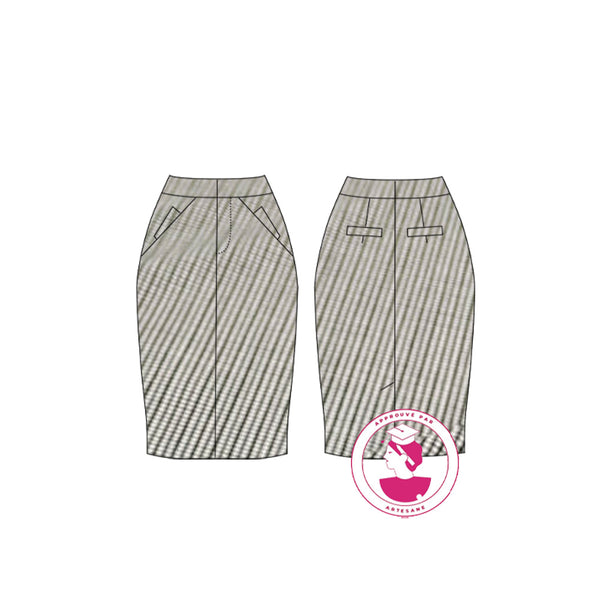 Kit Couture CAP Tailleur, Tailleur Stretch - Jupe Grace