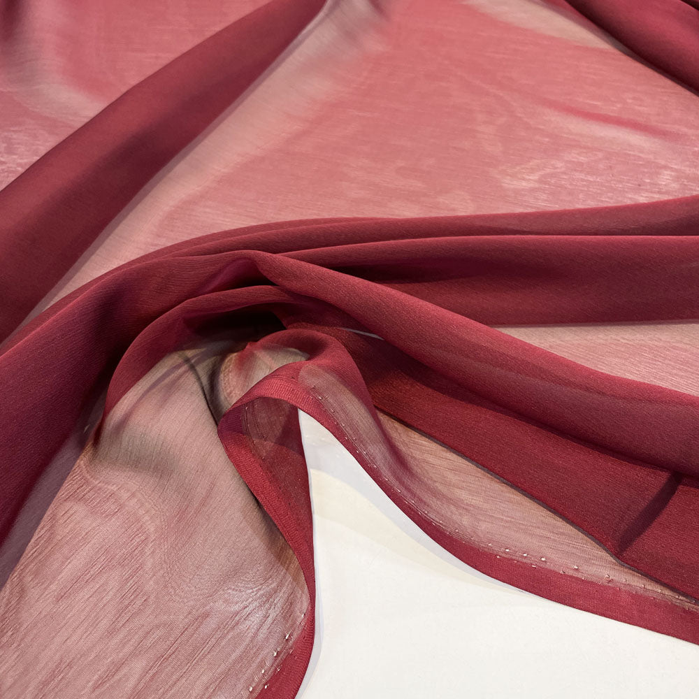 Tissu Mousseline Changeante - Divers col, Lampo