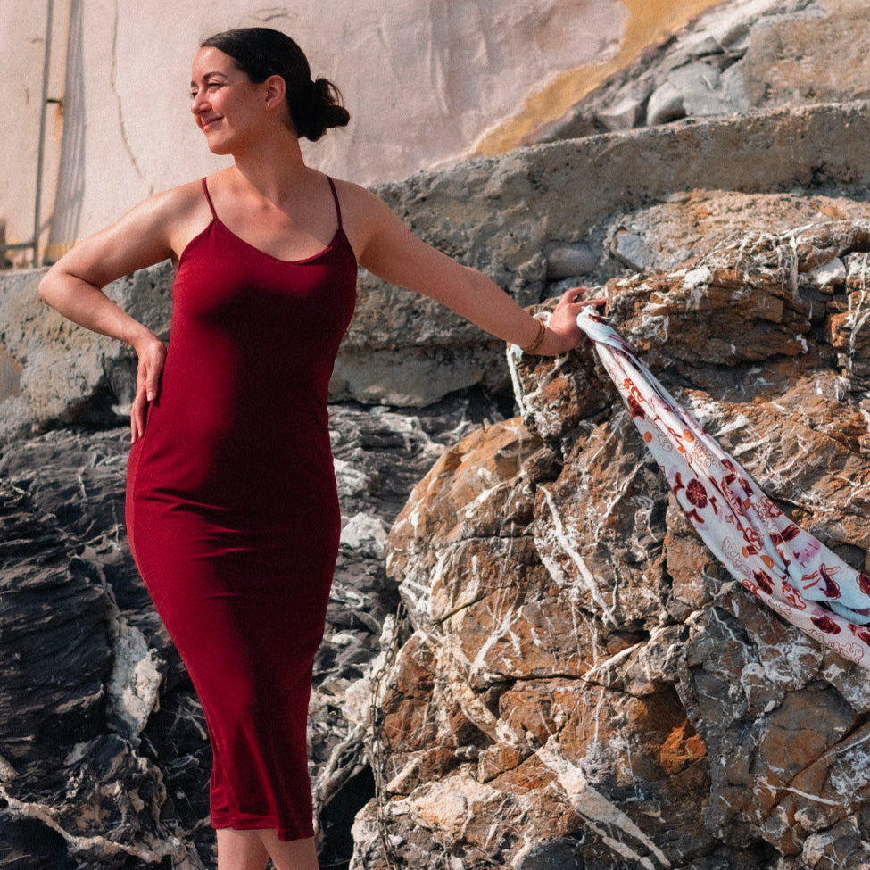 Tissu Crêpe Maille - Divers col, Bello