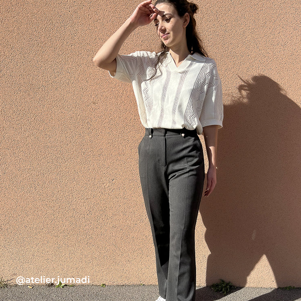 Tissu Tailleur Stretch, Viscose - Gris, Salerno