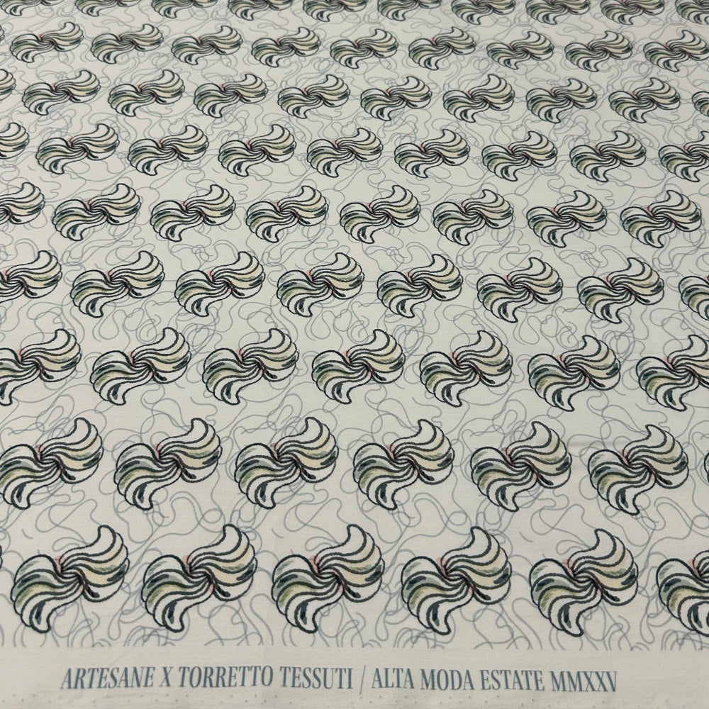 Tissu Popeline Exclusif, Coton - Abstrait, Recco