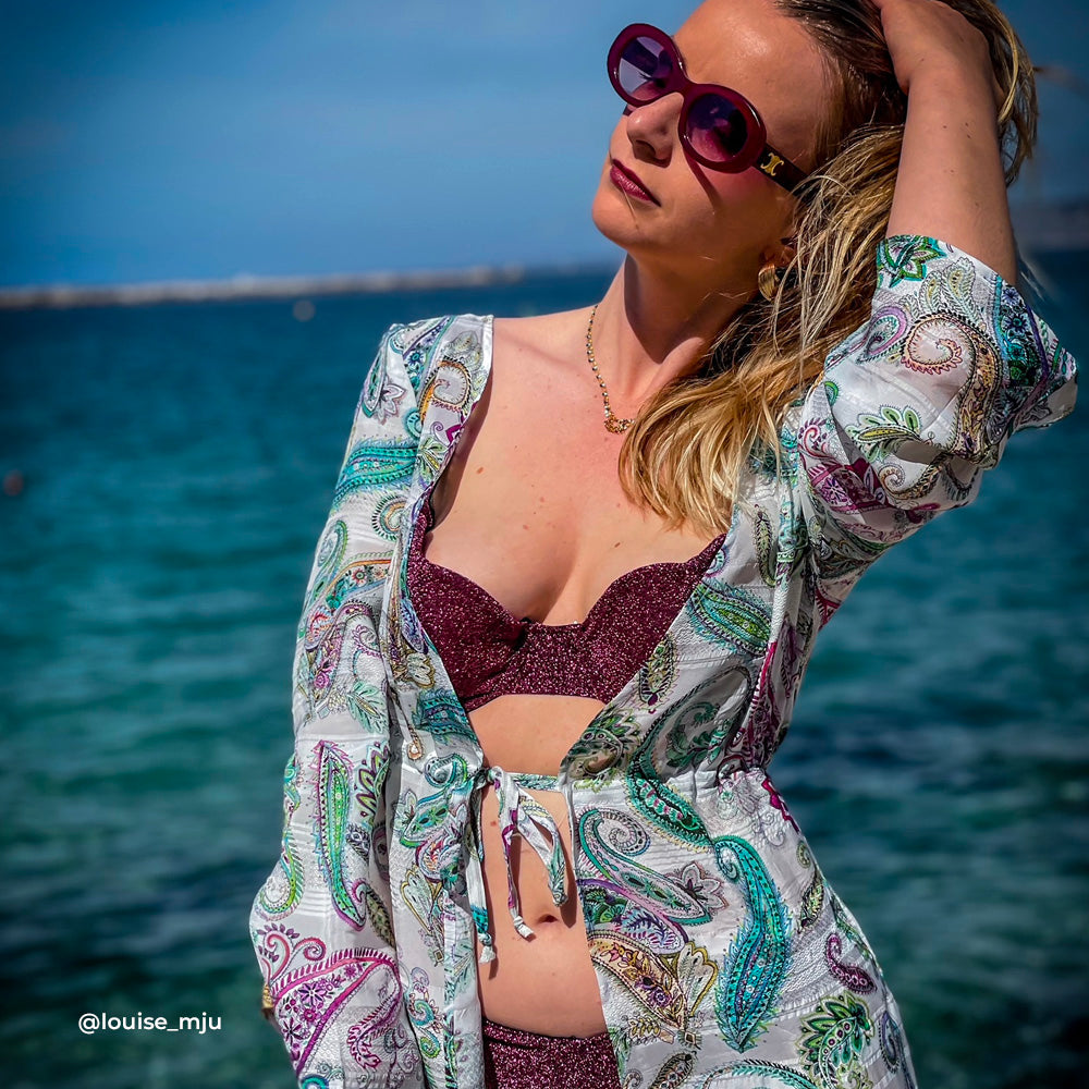 Tissu Rayonne - Cachemire, Indù