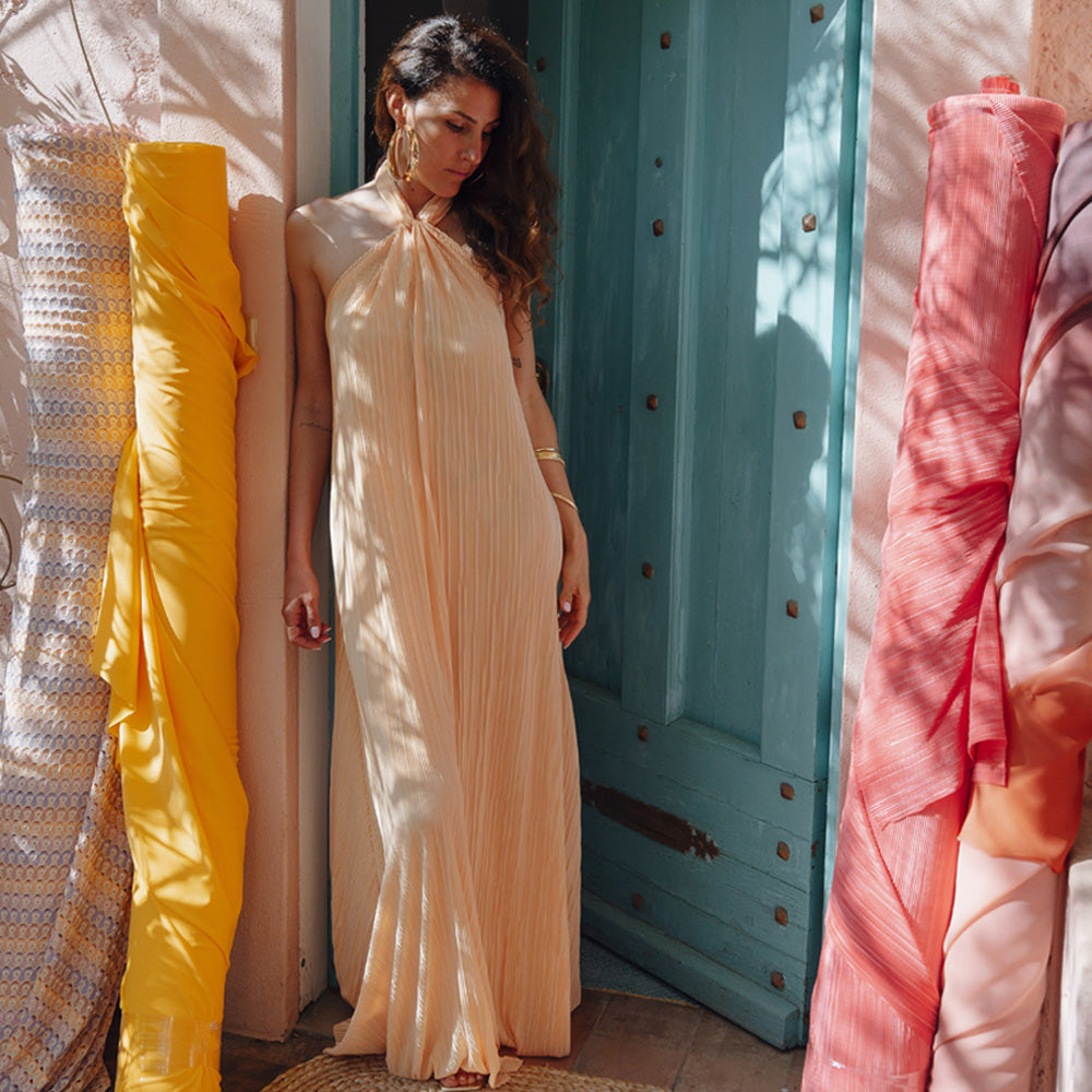 Tissu Plissé, Mono-Stretch - Mila