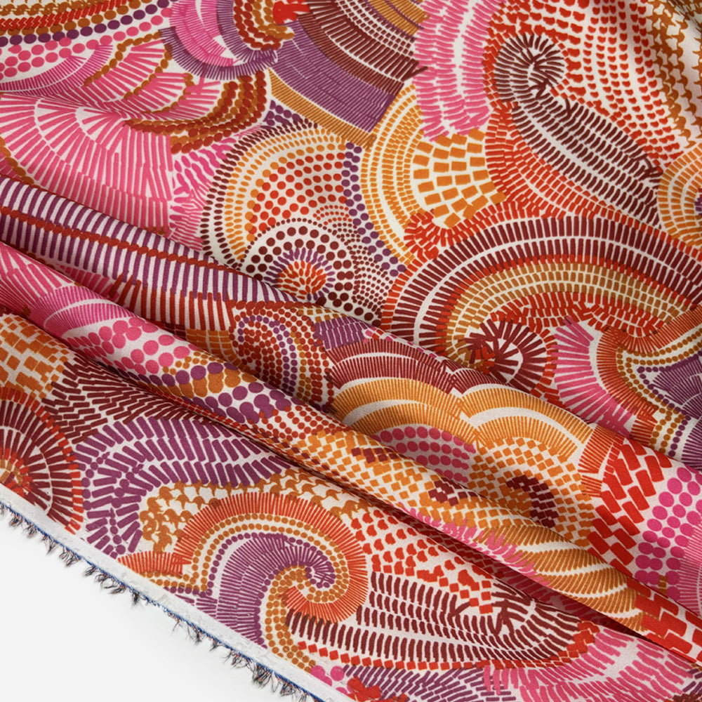 Tissu Satin, Polyester - Adrian