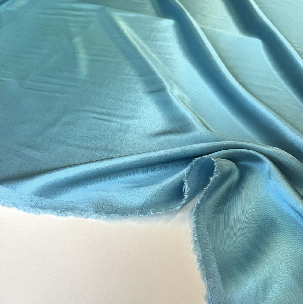 Tissu Satin, Viscose - Chiaro