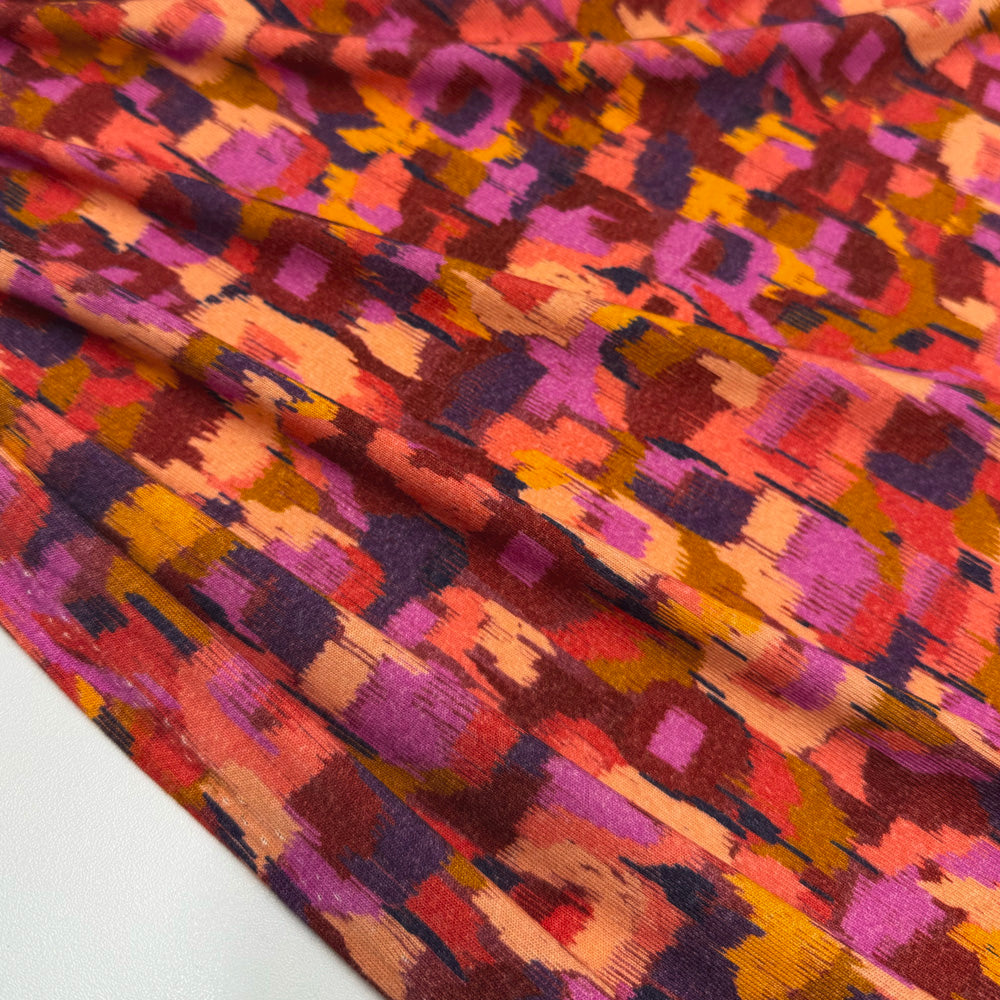 Tissu Maille, Viscose - Floral, Serafina