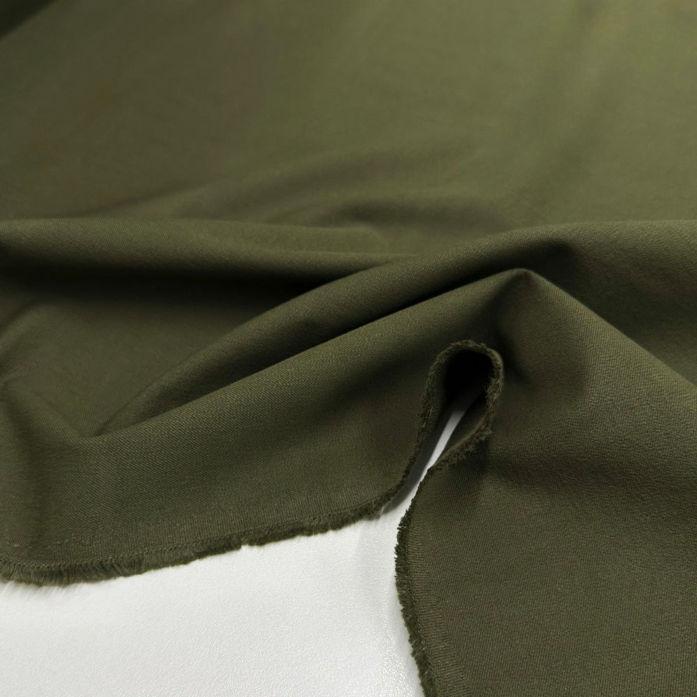 Tissu Gabardine Stretch, Coton - Ascoto