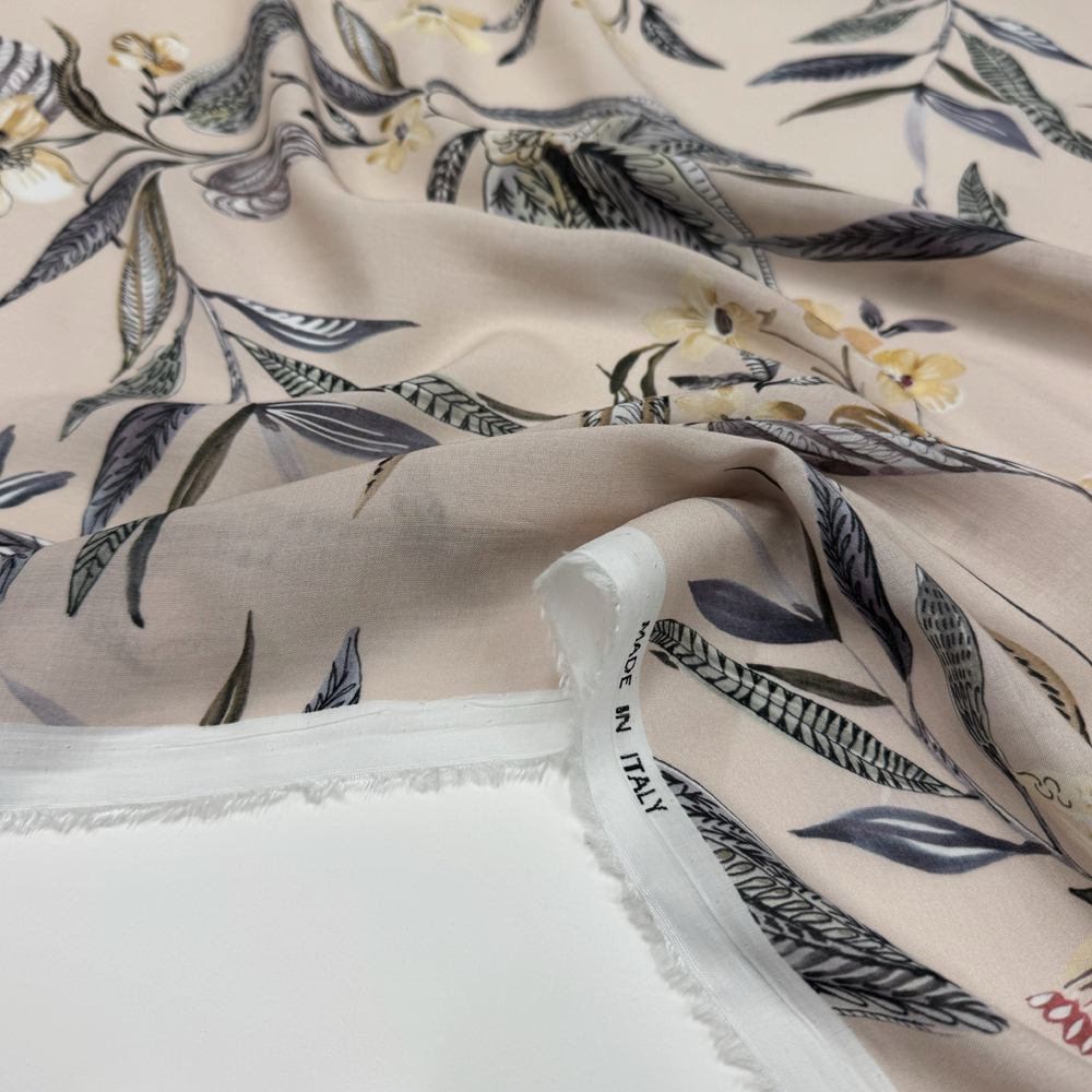 Tissu Batiste, Viscose - Sesamo