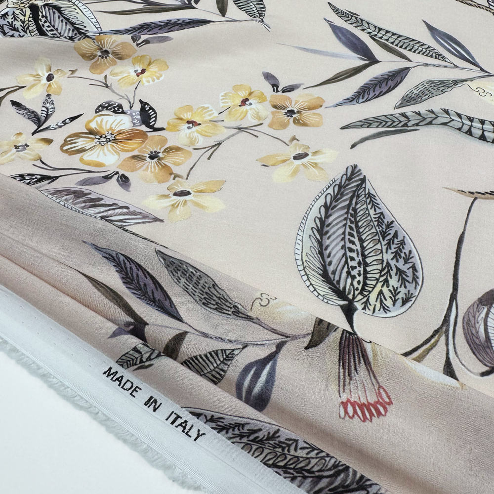 Tissu Batiste, Viscose - Sesamo