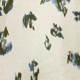 Tissu Brocart, Soie Viscose - Abstrait Vert, Belvento