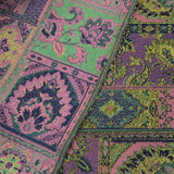 Tissu Brocart - Mosaïque Cachemire Métallisé, Cosenza